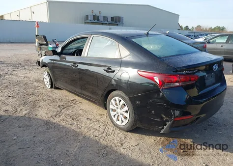 2020 Hyundai Accent Se from USA, damaged, VIN 3KPC24A69LE098748
